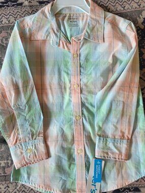 NWT Carters Long Sleeve Spring Shirt